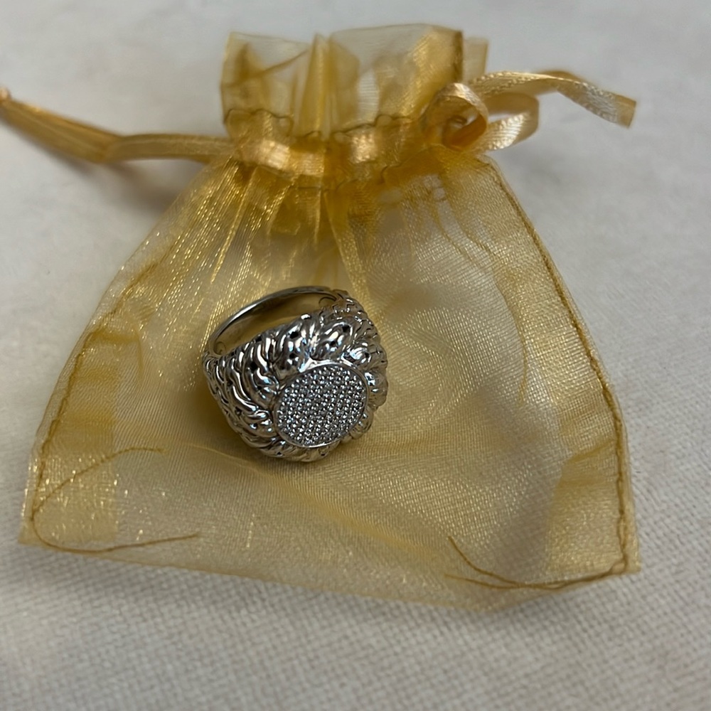 925 Stainless Steel Unique Ring